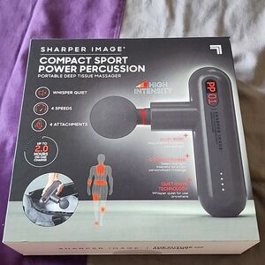 sharper image percussion massager